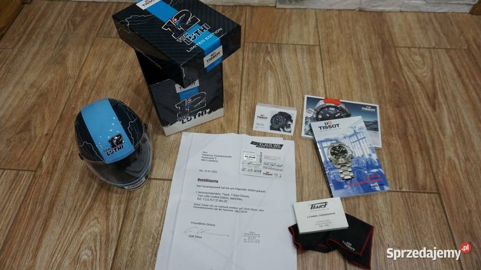 ORYGINALNY ZEGAREK TISSOT TOM LUTHI LIMITED Zegarki