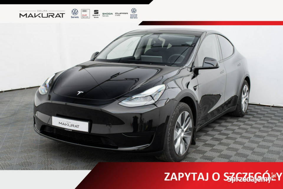 Tesla Y GD9N805RWD Szklany dach Skóra Autopilot czarny Gdańsk