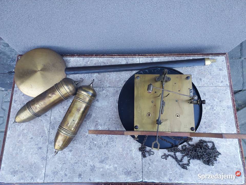 134 Stary zegar podłogowy Kienzle styl gdański Tczew