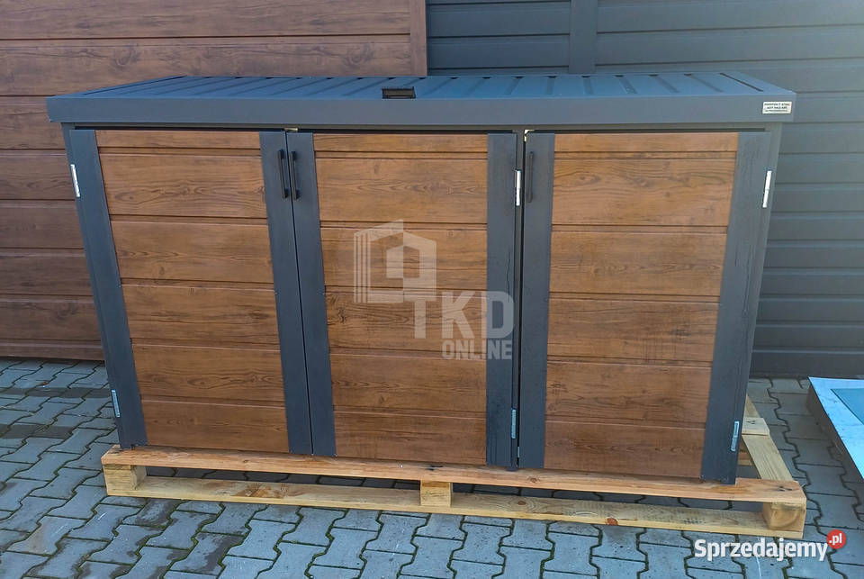 Zabudowa koszy na śmieci wiata obudowa Busko-Zdrój sprzedam