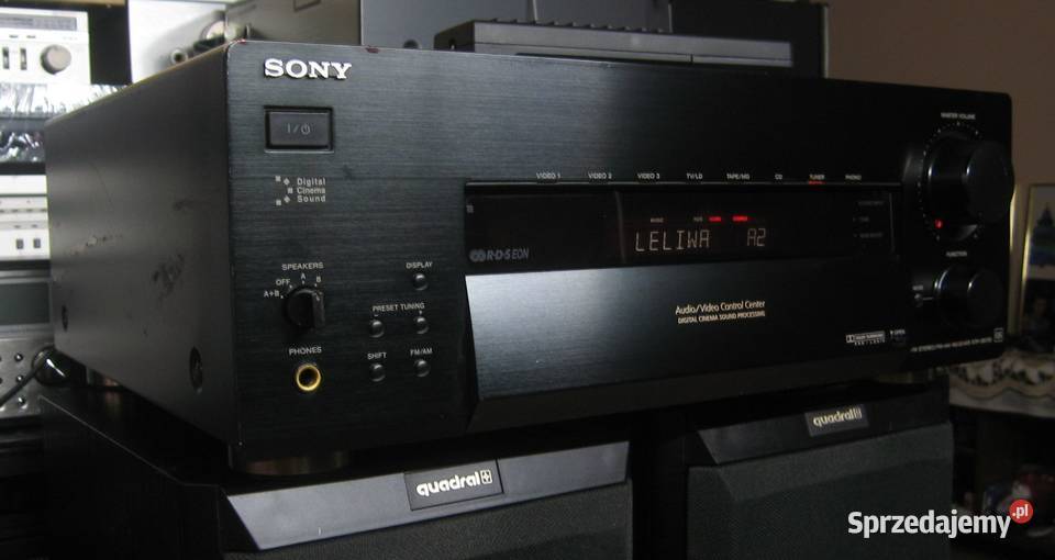 Anplituner SONY STR-DB725 QS + pilot mocny 5x100W sprawny