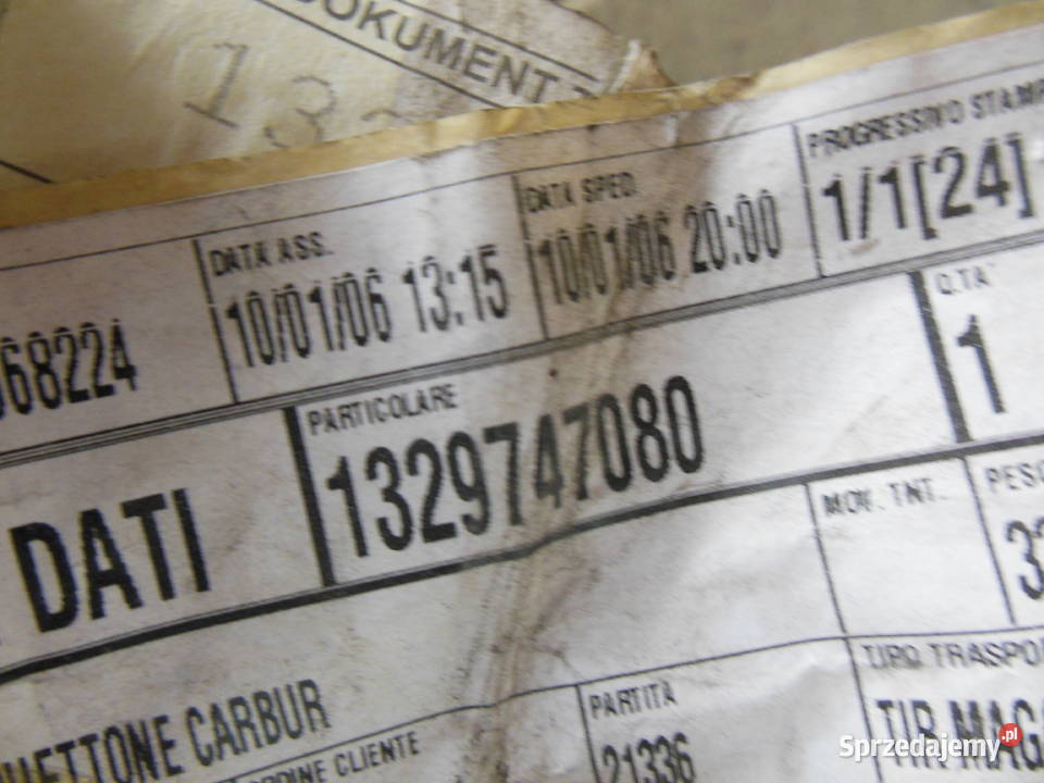 Fiat Ducato Wlew paliwa Nowy Oryginalny Kozy