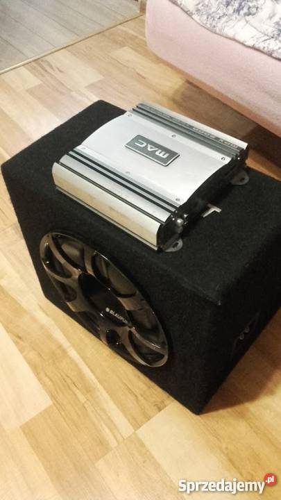Tuba BLAUPUNKT 800WAT i wzmacniacz MAC 500WAT Pozostałe Piekary Śląskie
