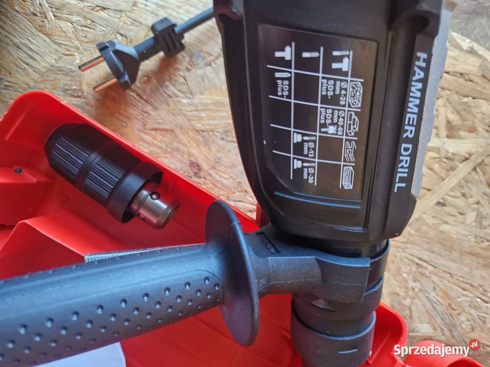 MŁOTOWIERTARKA wiertarka młot udarowy SDS MOCNY Głogowa