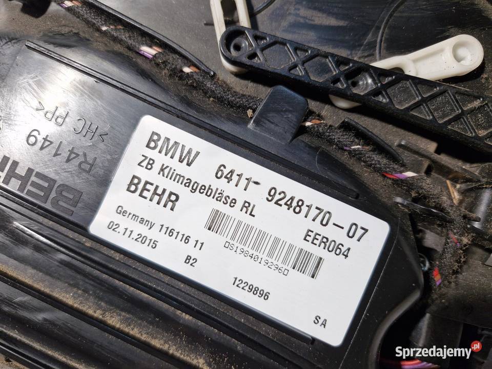 BMW FO1 FO2 FO6 F07 F10 F11 F12 F13 NAGRZEWNICA osobowe dolnośląskie