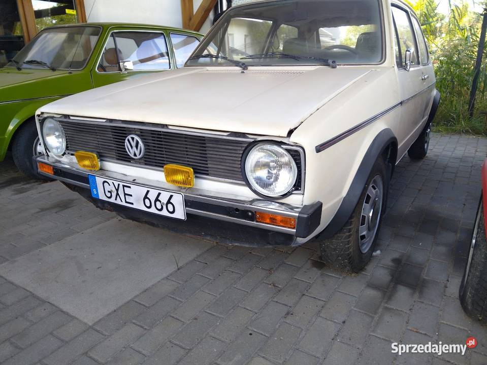 Vw Golf swallowtail 1974 75 nieuszkodzony Golf Kobyłka