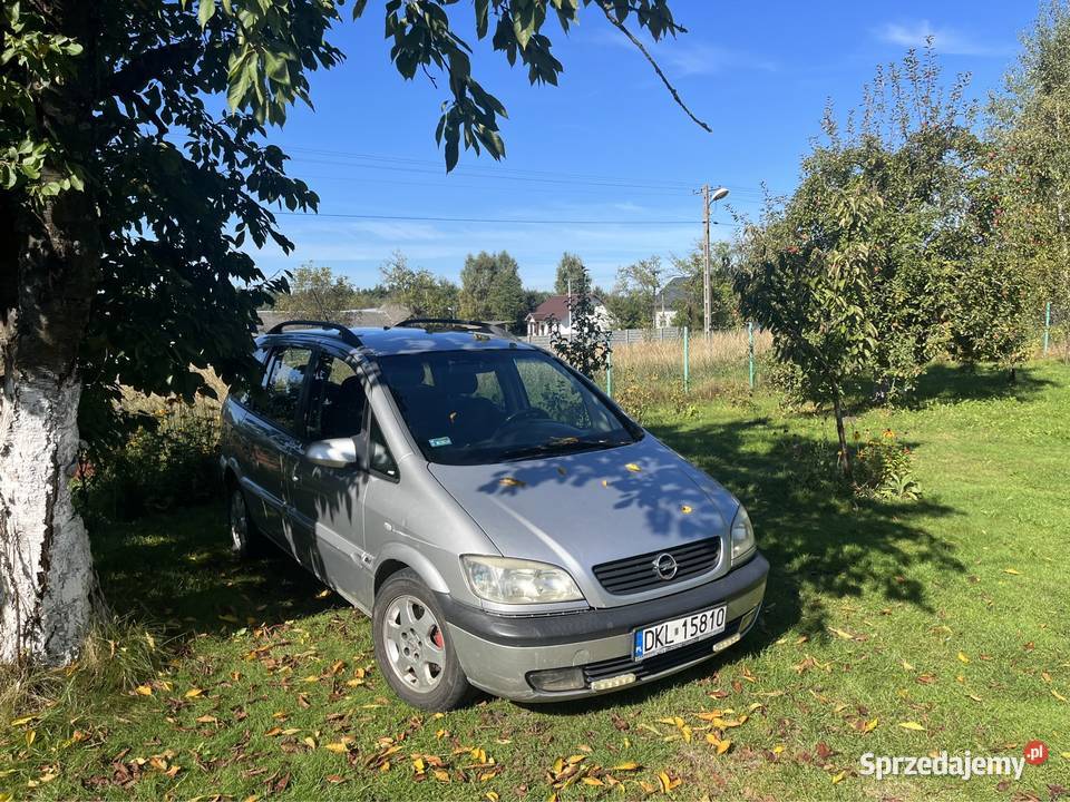 Opel Zafira 18 lpg 7 miejsc automat poduszka powietrzna Zafira Końskie