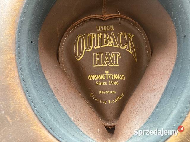 Kapelusz skórzany Minnetonka nie noszony Rozmiar uniwersalny