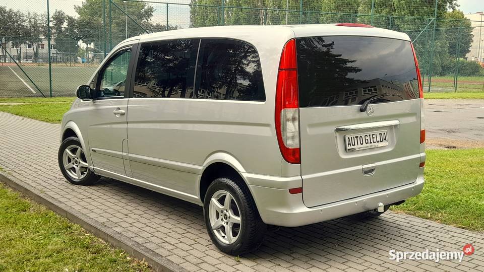 Mercedes Viano 22 CDi Automat 7 osobowy Połskóra aluminiowe felgi pomorskie Nowa Wieś Rzeczna