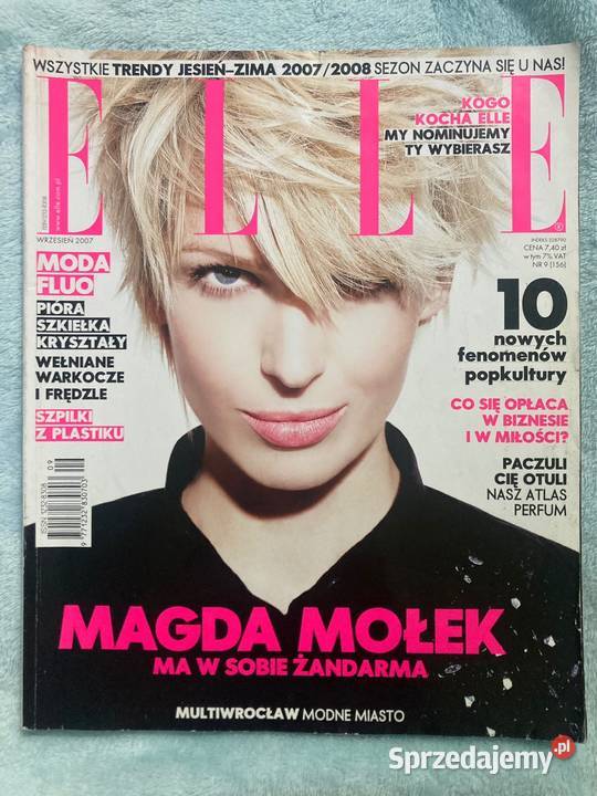 Elle Wrzesień 2007 Czasopisma Warszawa sprzedam
