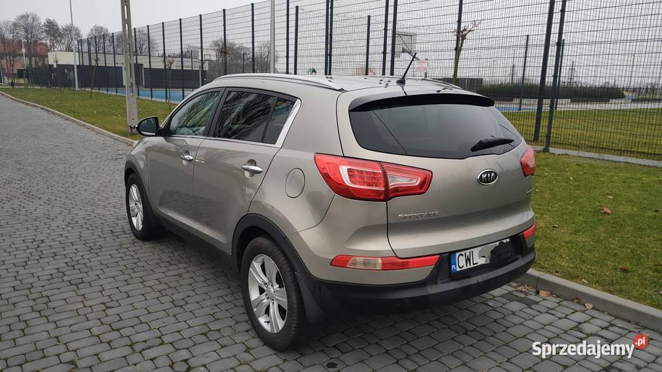 Tanio Kia Sportage 17 CRDi 2010r Salon Nowe OC i centralny zamek kujawsko-pomorskie Włocławek
