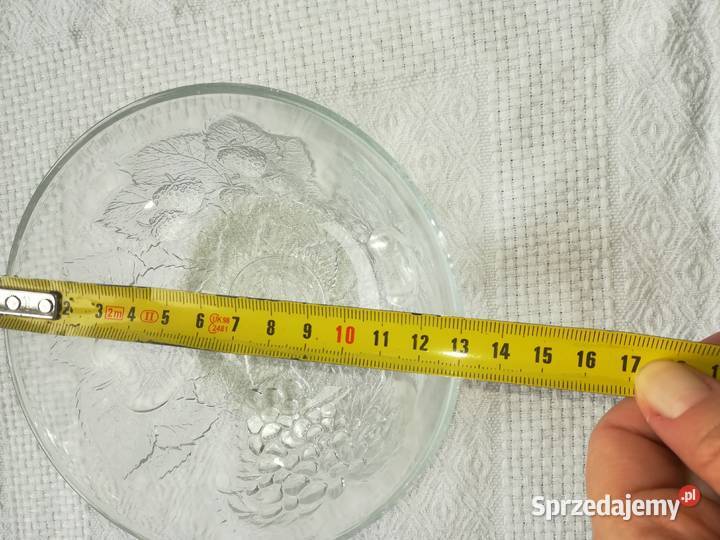 szklana cukierniczka miseczka szkło z pokrywką Gdańsk sprzedam