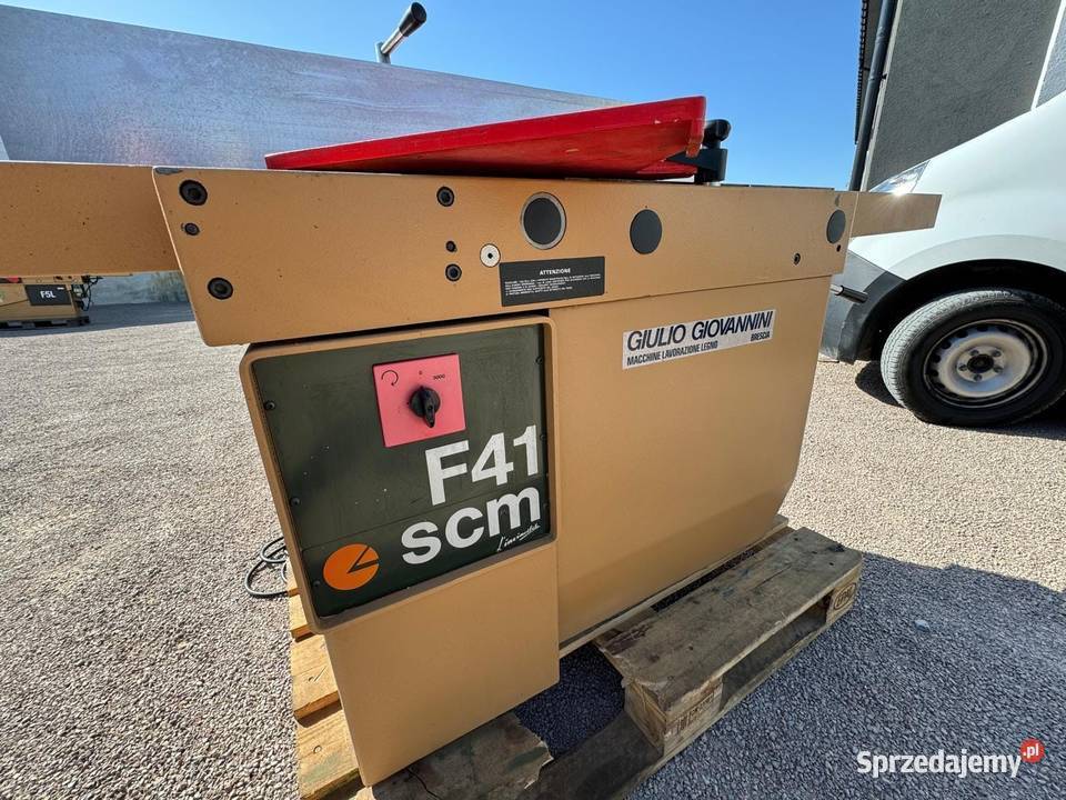 Wyrówniarka Scm 410mm heblarka strugarka Kalwaria Zebrzydowska