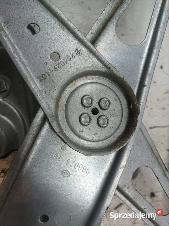 MECHANIZM SZYBY 807200001R 807301396R PRAWY sprzedam