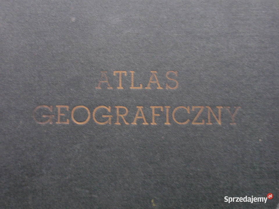 Atlas geograficzny Eugeniusza Romera 1959r Antykwariat