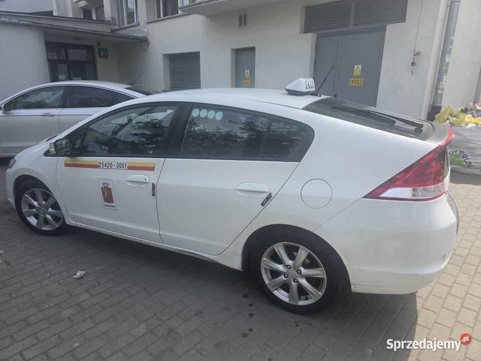 Honda insight hybryda gaz taxi Rok produkcji 2010 Warszawa