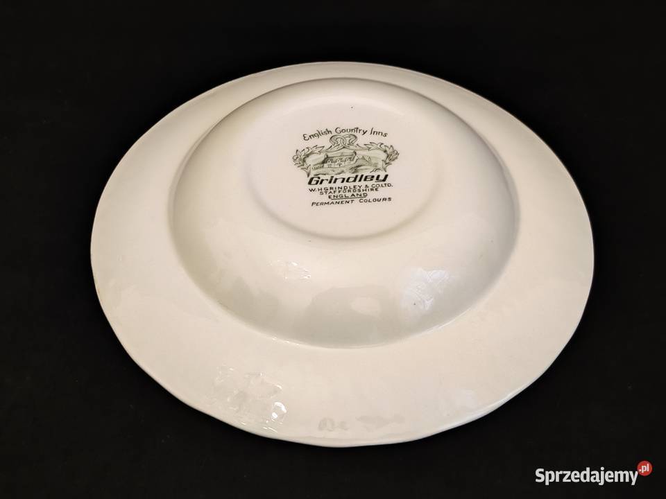 Talerz angielski głęboki Grindley Chełm sprzedam