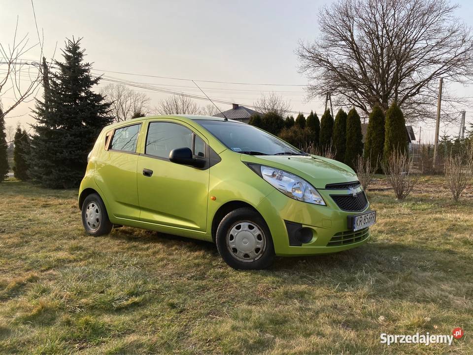 Chevrolet Spark zielony Wola Batorska