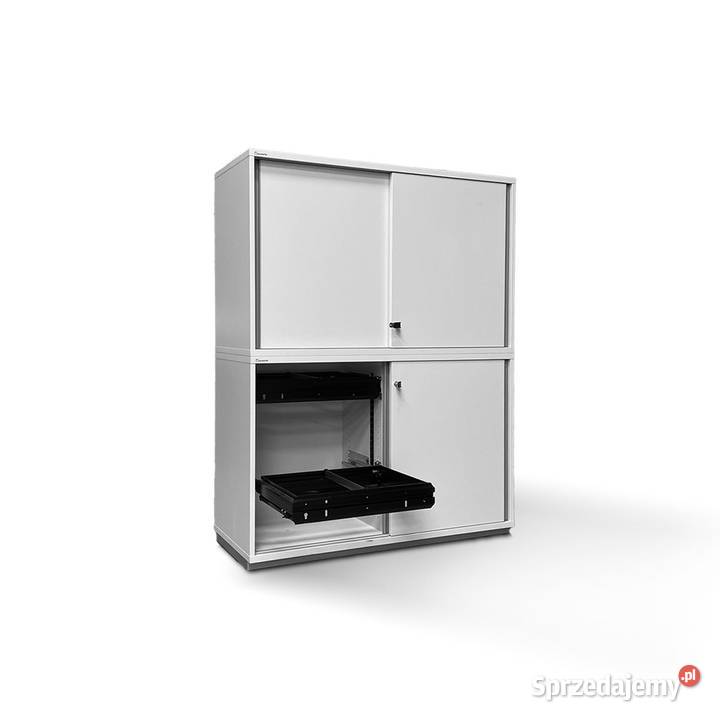 Szafa aktowa modułowa Neudoerfler Lineo biała Kraków