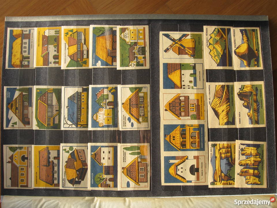 Kolekcja etykiet zapałczanych Warszawa