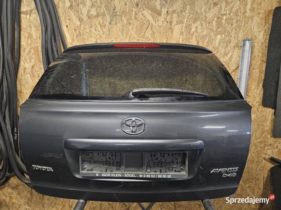 Toyota avensis t25 klapa tylna kombi 0308 Kutno sprzedam