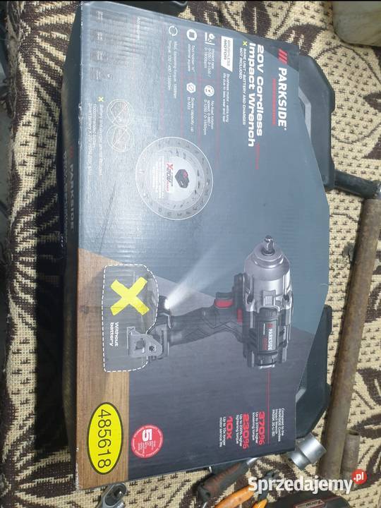 Nowy Klucz udarowy Parkside mocny 1350nm Pozostałe