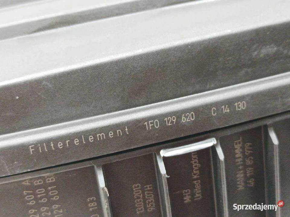OBUDOWA FILTRA POWIETRZA 1F0129620 16 8V Skoda Filtry