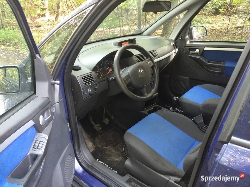 Opel Meriva 17 CDTI 2005 nowy przegląd Rok produkcji 2005 Płock