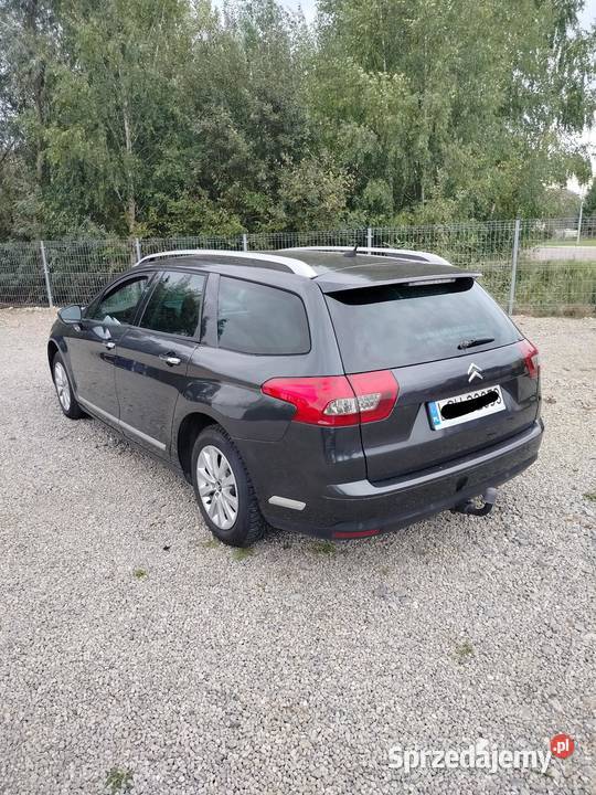 Citroen C5 16HDI 2011rsuper stan zarejestrowany Rok produkcji 2011 Tomaszów Lubelski
