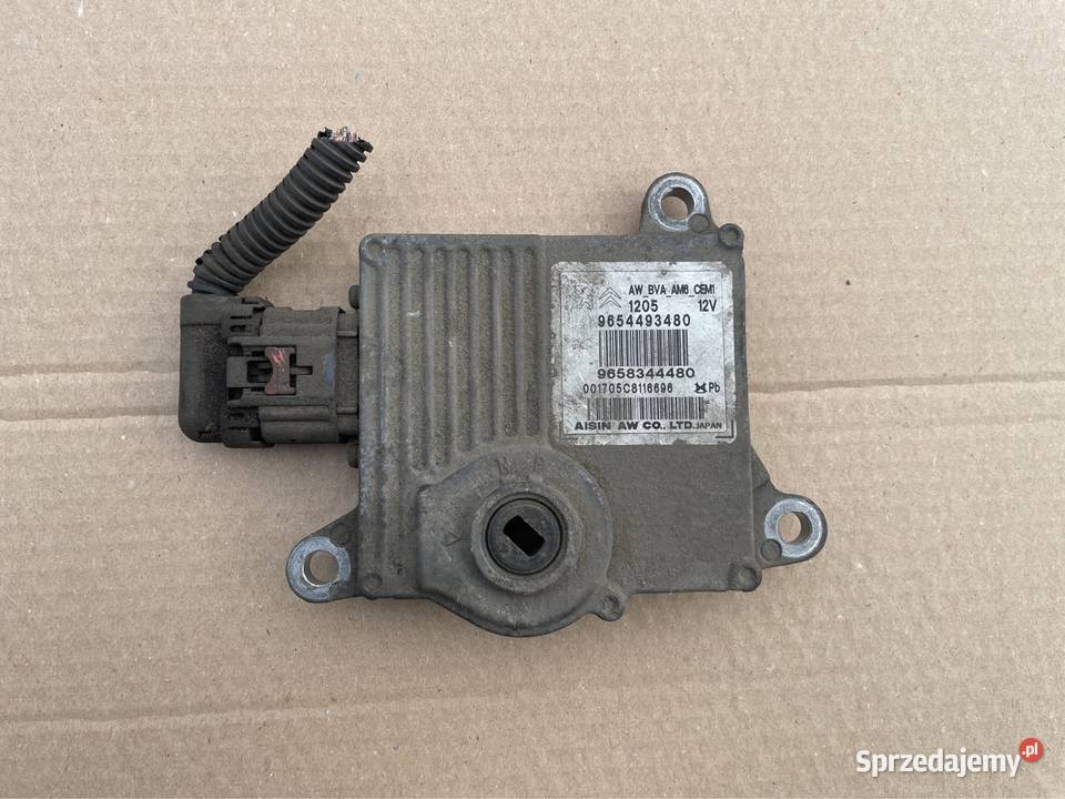 9654493480 sterownik skrzyni biegów peugeot 407