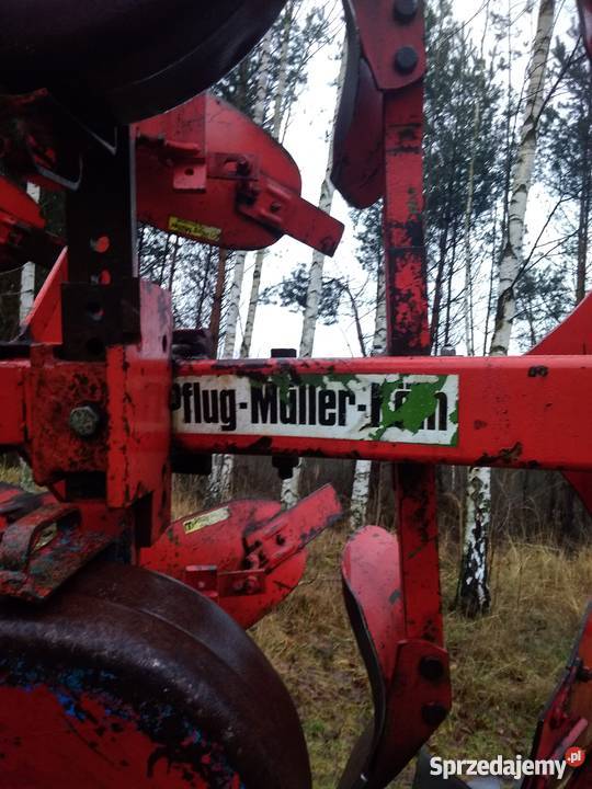Pług obrotowy Muller 3skibowy Wola Krzysztoporska