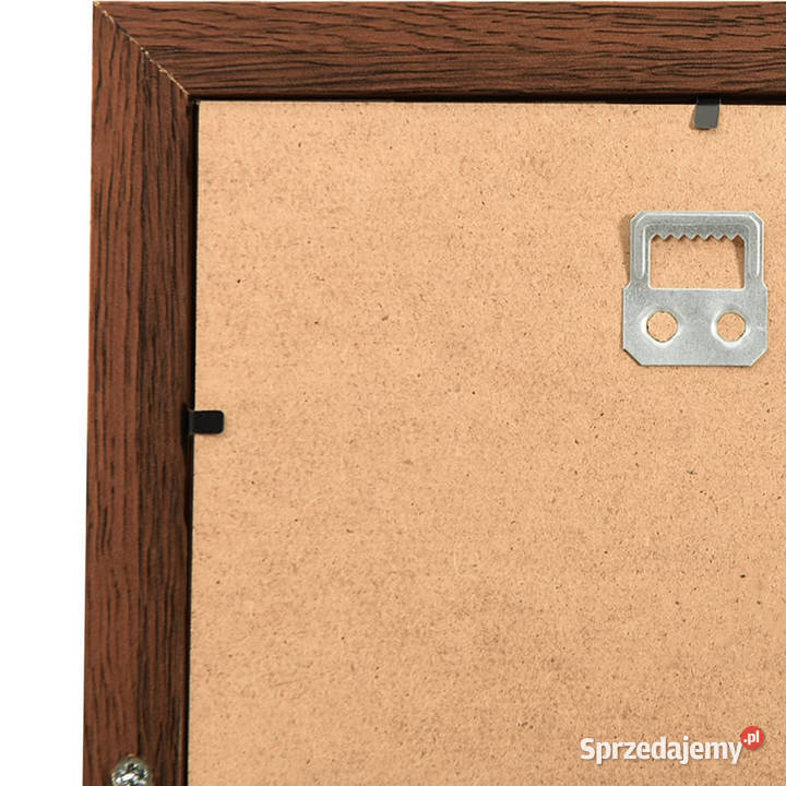 Ramka na 10 zdjęć 13x18 ciemnobrązowa MDF mazowieckie sprzedam