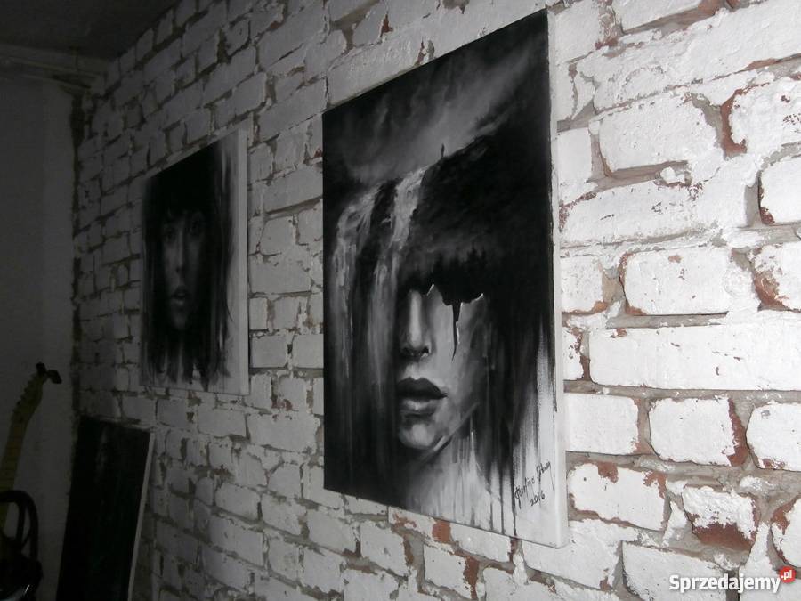 abstrakcja nowoczesny surrealizm twarz kobiety sprzedam