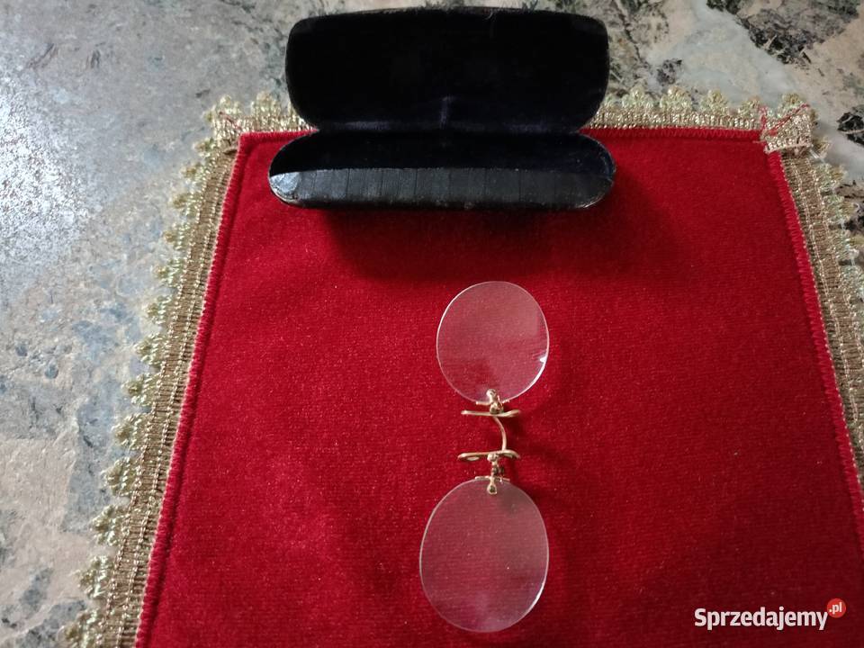 Zabytkowe Binokle Stare Okulary Drawski Młyn