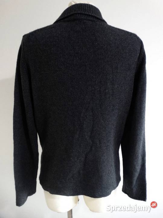 Sweter Kardigan Wełniany Kaszmir Wełna Merino Łomża