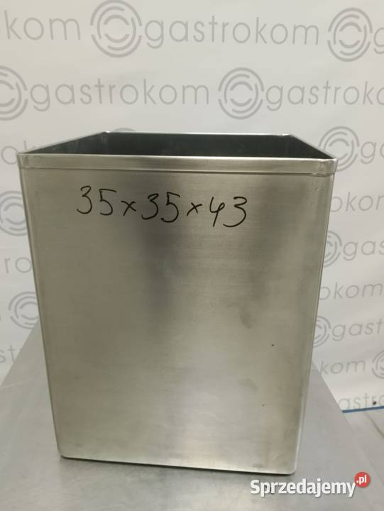 Pojemnik nierdzewny 35x35x43 Wrocław