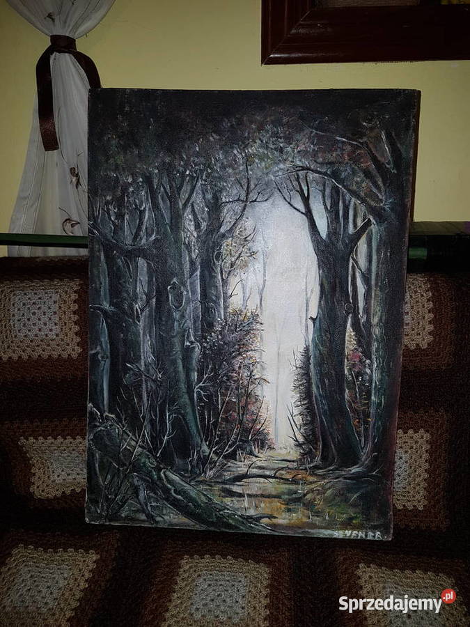 Obraz malowany na płótnie wym37x51 Mielec