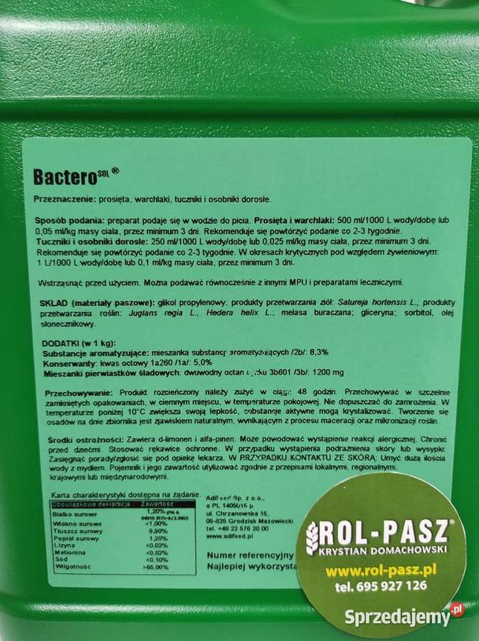 BacteroSol hamuje rozwój bakterii beztlenowych wielkopolskie