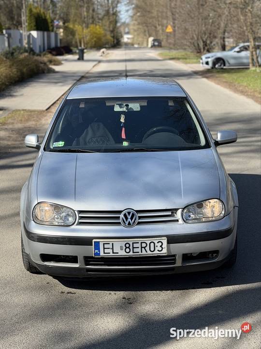 Volkswagen Golf 4 2001 19TDI Automat Nowy srebrny Łódź