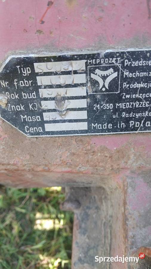 Siewnik zbożowy Meprozet 25 metra Meprozet