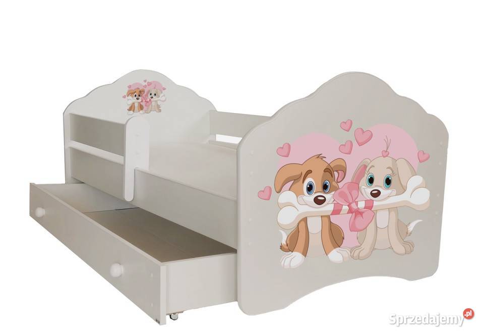 Łóżko dziecięce FALA 140x70 szuflada DOSTAWA Meble Warszawa