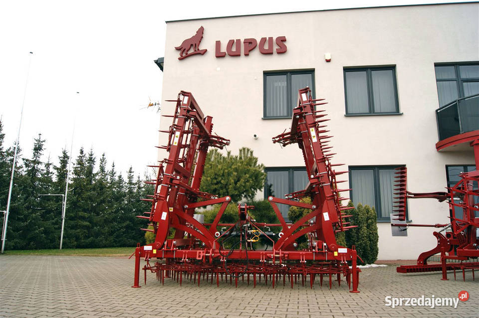 Brony zębowe ciężkie 7 polowe wał strunowy Ciechanów