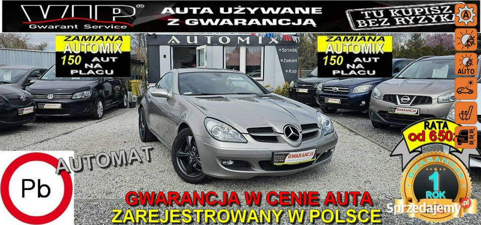 Mercedes SLK 200 SPRZEDANY Super Świdnica sprzedam