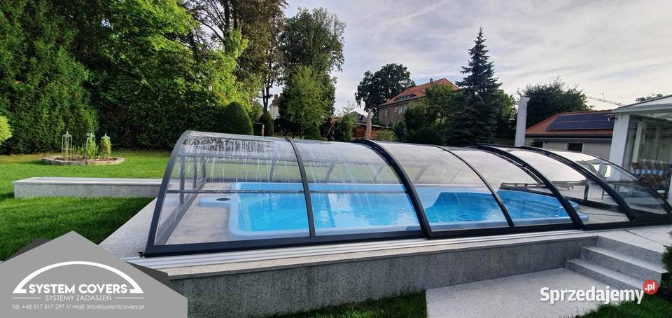 Zadaszenie basenowe basenu 360 x 860 x 120 Szydłowiec