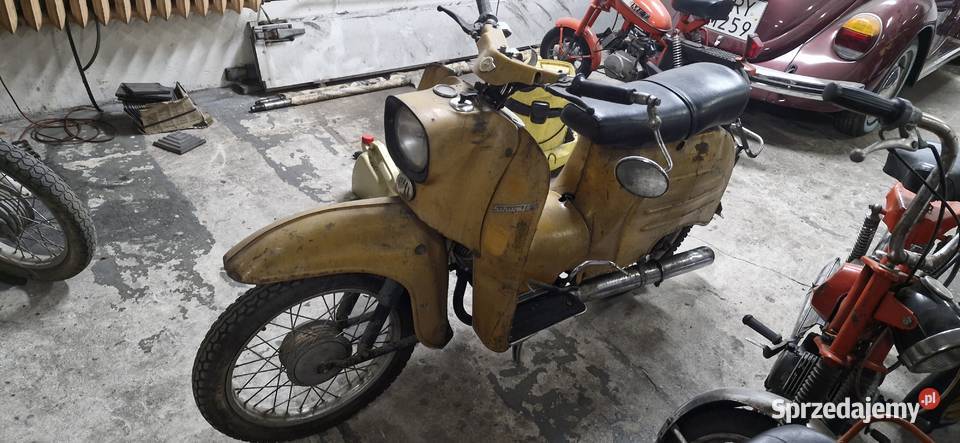 Sprzedam zarejestrowany sprawny simson Schwalbe 50cm3