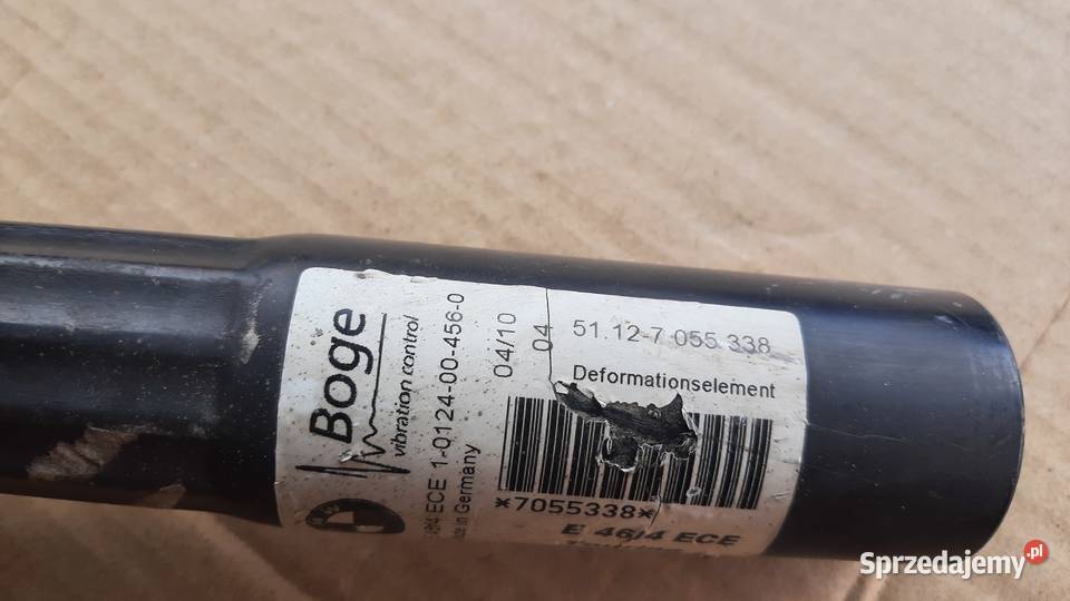 sterefa zgniotu prawy tył BMW e46 oryginał Dębno