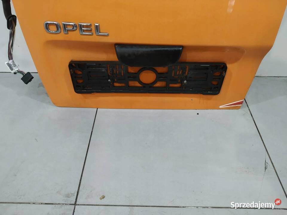 DRZWI LEWE TYŁ SKRZYDEŁKO POMARAŃCZOWE Opel Drzwi
