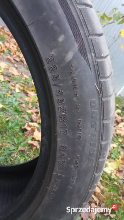 Opona 22545 ZR17 94Y IMPERIAL ECOSPORT 2 Samochodowe Strzelno sprzedam