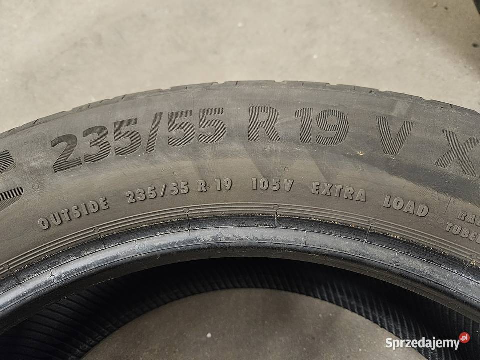 4 23555 R19 105V XL Continental Eco Contact 6 235 Katowice sprzedam