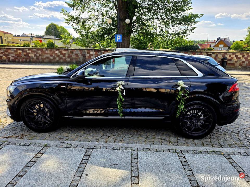 AUDI Q8 WYNAJEM DO WOŻENIA DO ŚLUBU 200 ZŁOTYCH Wynajem pojazdów Śluby, wesela, przyjęcia Starachowice